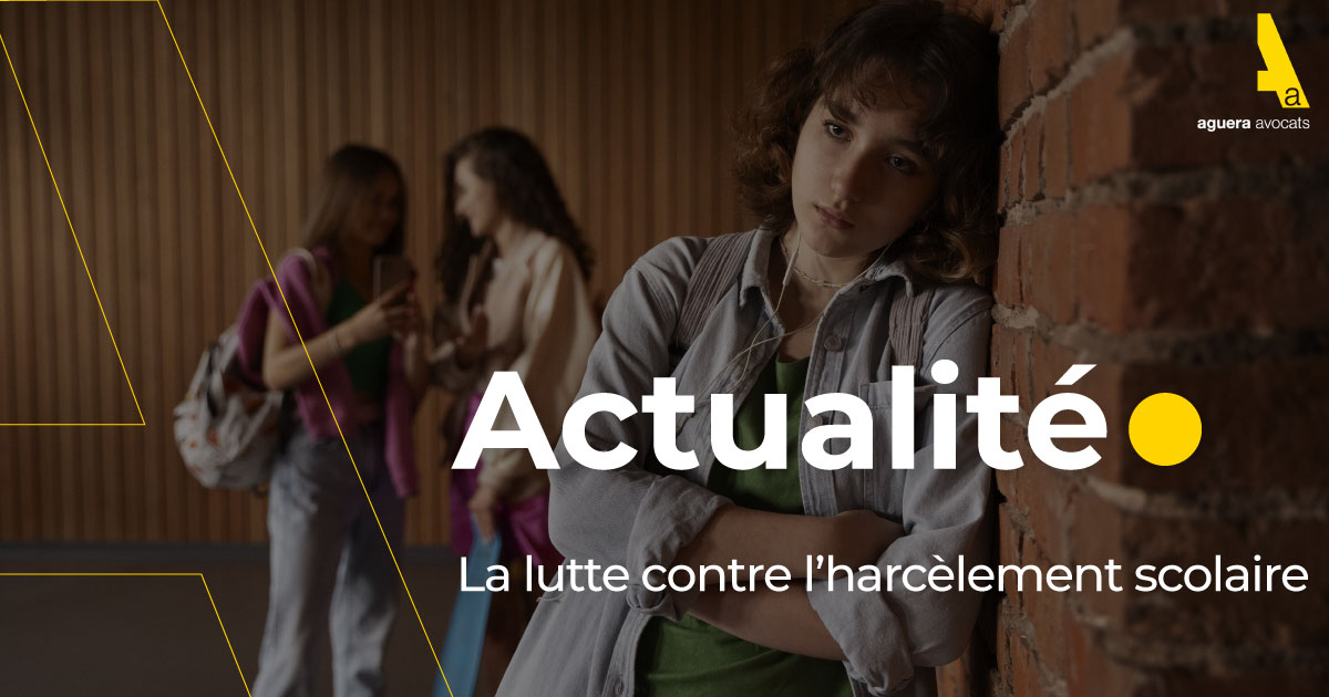 La lutte contre l'harcèlement scolaire